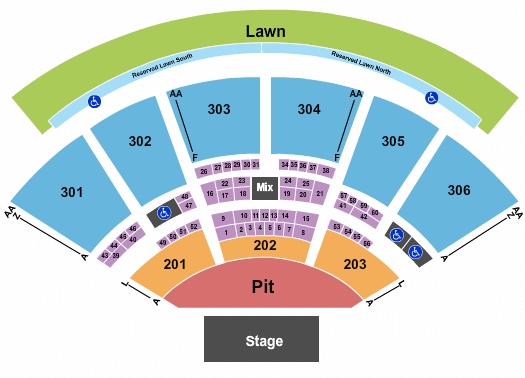 Utah First Credit Union Amphitheatre Imagine Dragons Seating Chart